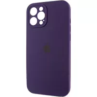 Чехол Silicone Case Full Camera Protective (AA) для Apple iPhone 12 Pro Max (6.7") Фиолетовый / Elderberry / PVH