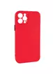 Чехол TPU Square Full Camera для Apple iPhone 12 Pro Max (6.7") Красный