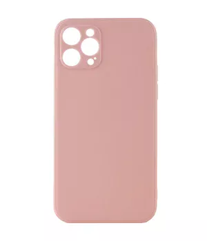 Силіконовий чохол Candy Full Camera для Apple iPhone 12 Pro Max (6.7 ") Рожевий / Pink Sand