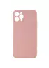 Силиконовый чехол Candy Full Camera для Apple iPhone 12 Pro Max (6.7") Розовый / Pink Sand