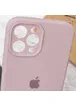 Чохол Silicone Case Full Camera Protective (AA) для Apple iPhone 12 Pro Max (6.7 ") Сірий / Lavender