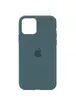 Чохол Silicone Case Full Protective (AA) для Apple iPhone 12 Pro Max (6.7 ") Зелений / Pine green