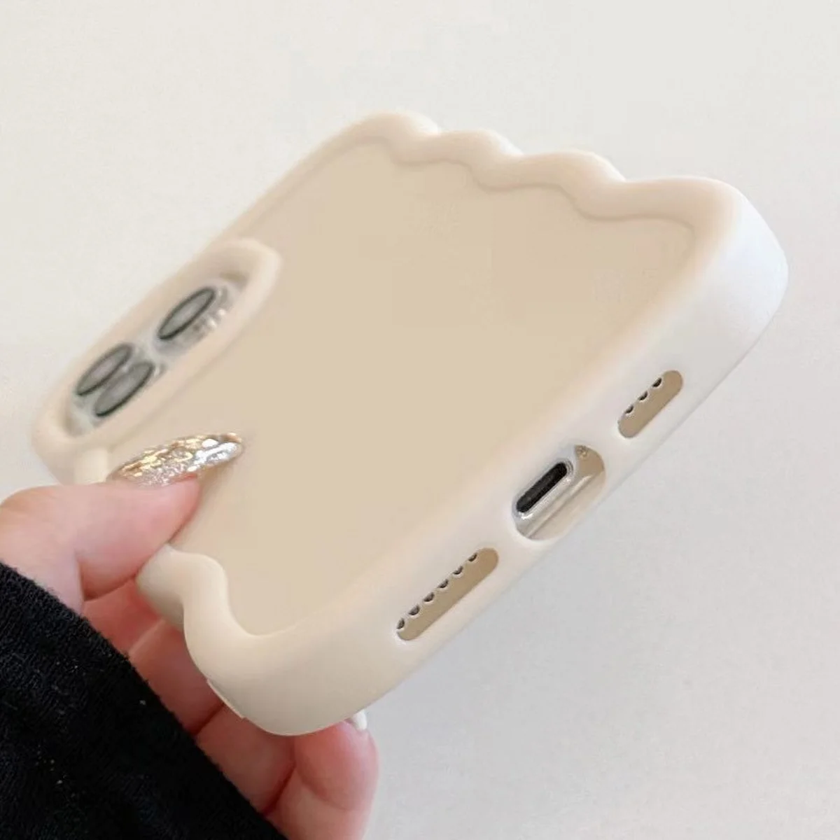 Чохол TPU Ripple для iPhone 12 Pro Max (6.7") Antique White