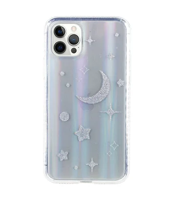 TPU + Glass чохол Aurora Space для Apple iPhone 12 Pro Max (6.7 ") Місяць
