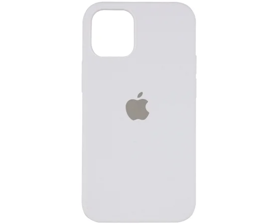 Чохол Silicone Case Full Protective (AA) для Apple iPhone 12 Pro Max (6.7 ") Білий / White