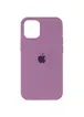 Чохол Silicone Case Full Protective (AA) для Apple iPhone 12 Pro Max (6.7 ") Ліловий / Lilac Pride