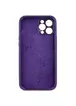 Чохол Silicone Case Full Camera Protective (AA) Apple iPhone 12 Pro Max (6.7") Фіолетовий / Elderberry