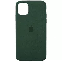 Чохол ALCANTARA Case Full для Apple iPhone 12 Pro Max (6.7 ") Зелений