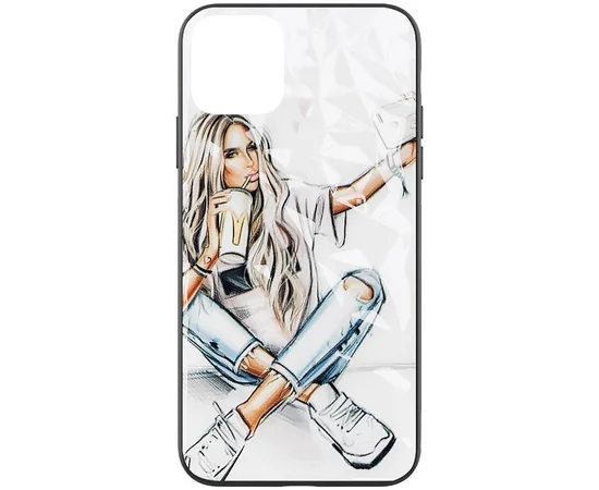 TPU + PC чохол Prisma Ladies для Apple iPhone 12 Pro Max (6.7 ") Selfie