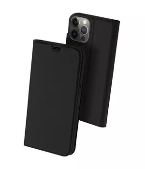 Чохол-книжка Dux Ducis з кишенею для візиток для Apple iPhone 12 Pro Max (6.7 ") Чорний