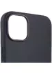 Чохол Silicone case (AAA) full with Magsafe для Apple iPhone 12 Pro Max (6.7 ") Чорний / Black