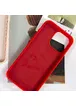 Чохол Silicone Case Full Protective with Ring для Apple iPhone 12 Pro Max (6.7") Red
