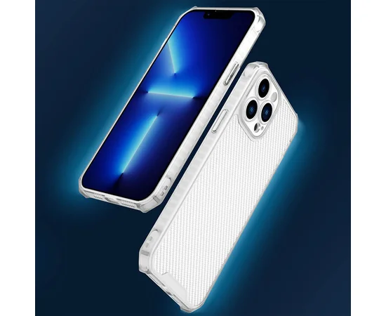 Чехол TPU Ease Carbon color series для Apple iPhone 12 Pro Max (6.7") Матовый / Прозрачный