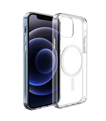 Чехол "Shockproof Cover" Clear Case with MagSafe для iPhone 11 (Прозрачный)