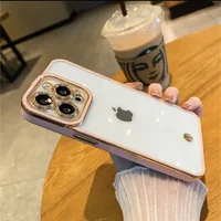 Силиконовый чехол "Luxury " для Apple iPhone 14 Pro Розовый 