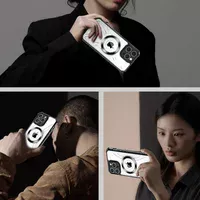 Чехол TPU+PC "Armor Hard Cover" Case with MagSafe для iPhone 13 Pro Max Черный