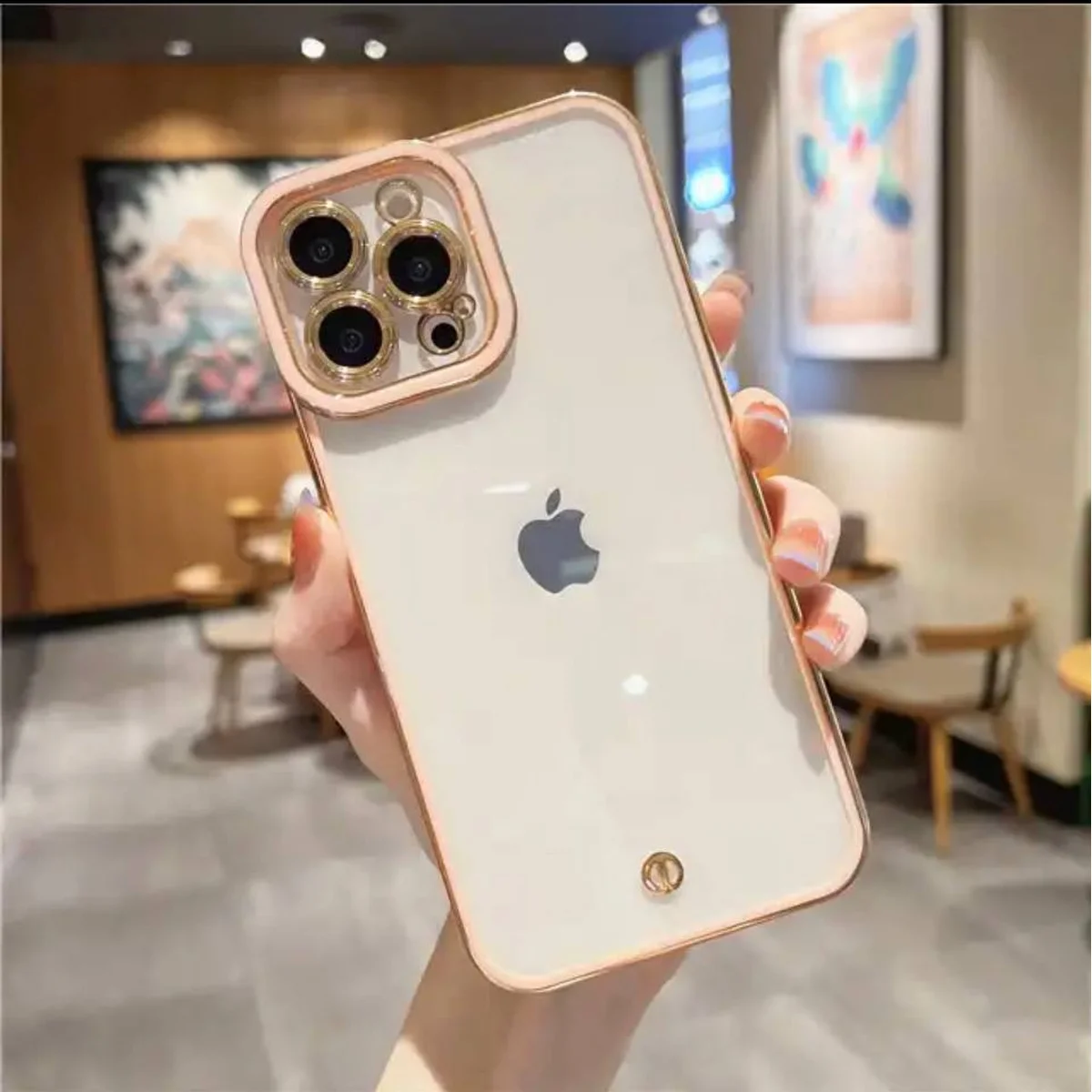 Силиконовый чехол "Luxury " для Apple iPhone 11 Pro Max Розовый 