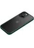 TPU + PC чохол Metal Buttons для Apple iPhone 12 Pro / 12 (6.1 ") Темно-зелений