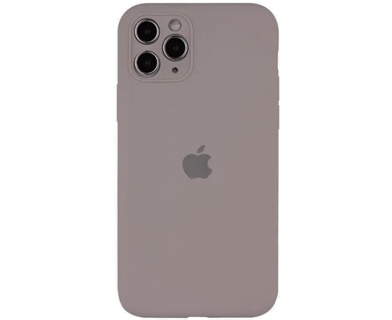 Чохол Silicone Case Full Camera Protective (AA) для Apple iPhone 12 Pro (6.1 ") Сірий / Lavender