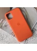 Чехол Silicone Case Full Protective (AA) для Apple iPhone 12 Pro / 12 (6.1") Оранжевый / Kumquat