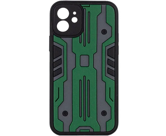 Чехол TPU+PC Optimus для Apple iPhone 12 (6.1") Зеленый
