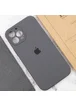 Чохол Silicone Case Full Camera Protective (AA) Apple iPhone 12 Pro (6.1") Сірий / Dark Gray