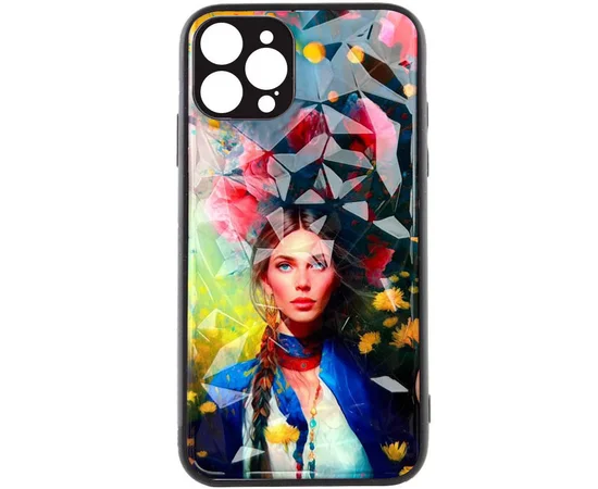 TPU+PC чехол Prisma Ladies Full Camera для Apple iPhone 12 (6.1") Peonies