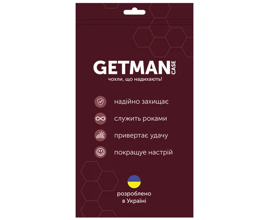 TPU чехол GETMAN Ease logo усиленные углы для Apple iPhone 12 Pro (6.1") Серый (прозрачный)
