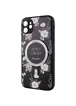 TPU+PC чехол Secret Garden with MagSafe для Apple iPhone 12 (6.1") Black