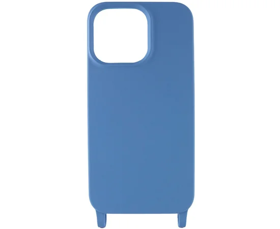 Чехол TPU two straps California для Apple iPhone 12 Pro / 12 (6.1") Синий / Cosmos blue