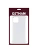 TPU чохол GETMAN Ease logo посилені кути для Apple iPhone 12 Pro / 12 (6.1") Безбарвний (прозорий)