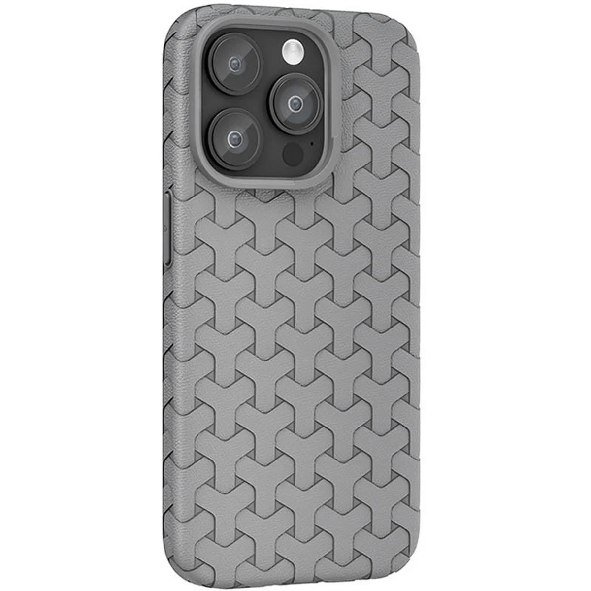 Чехол TPU Weaving для Apple iPhone 12 Pro / 12 (6.1") Grey