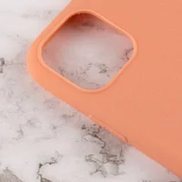 Силиконовый чехол Candy для Apple iPhone 12 Pro / 12 (6.1") Rose Gold