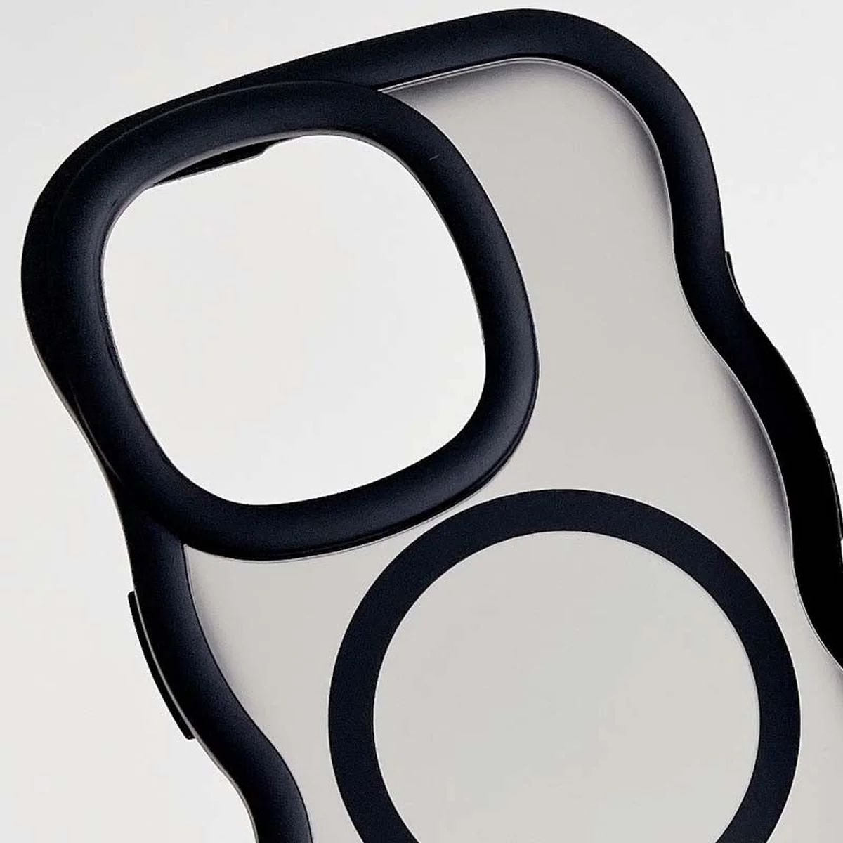 Чехол TPU+PC Undine with MagSafe для Apple iPhone 12 Pro / 12 (6.1") Black