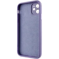 Чохол TPU+Glass Sapphire Midnight для Apple iPhone 12 (6.1") Бузковий / Dasheen