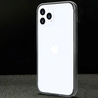 Metal+PC Бампер G-Case The Grand Series для Apple iPhone 12 Pro / 12 (6.1") Черный