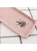 Чехол Silicone Case Lakshmi Square Full Camera для Apple iPhone 12 (6.1") Розовый / Pink Sand