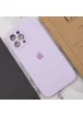 Чохол Silicone Case Full Camera Protective (AA) для Apple iPhone 12 Pro (6.1") Бузковий / Lilac