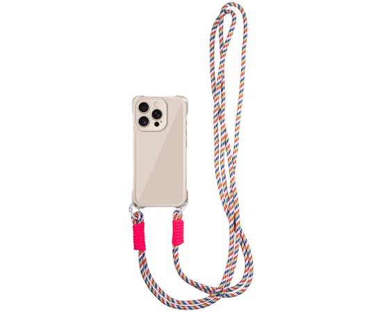 Чохол TPU CrossBody with straps для Apple iPhone 12 Pro (6.1") Antique White