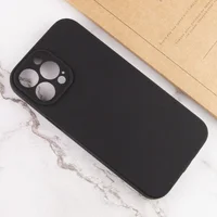 Чехол Silicone Case Lakshmi Square Full Camera для Apple iPhone 12 Pro (6.1") Черный / Black