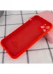 Чехол Silicone Case Full Camera Protective (AA) для Apple iPhone 12 Pro (6.1") Красный / Red