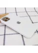 TPU+Glass чехол GLOSSY Logo Full camera для Apple iPhone 12 (6.1") Белый