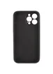 Чехол Silicone Case Lakshmi Square Full Camera для Apple iPhone 12 Pro (6.1") Черный / Black