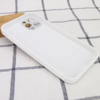 TPU+Glass чехол GLOSSY Logo Full camera для Apple iPhone 12 Pro (6.1") Белый
