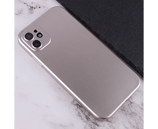 Чехол ультратонкий TPU Serene для Apple iPhone 12 (6.1") Gold