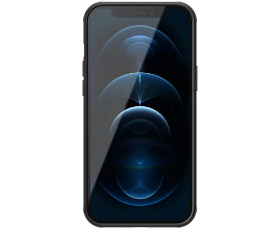 Чехол Nillkin Matte Magnetic Pro для Apple iPhone 12 Pro / 12 (6.1") Черный / Black
