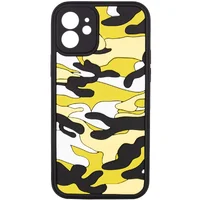 Чехол TPU+PC Army Collection для Apple iPhone 12 (6.1") Желтый