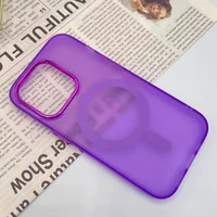 Чохол TPU+PC Lily with MagSafe для Apple iPhone 12 Pro / 12 (6.1") Purple