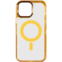 Чехол TPU Iris with MagSafe для Apple iPhone 12 Pro / 12 (6.1") Оранжевый