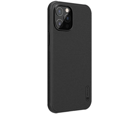 Чехол Nillkin Matte Pro для Apple iPhone 12 Pro / 12 (6.1") Черный / Black